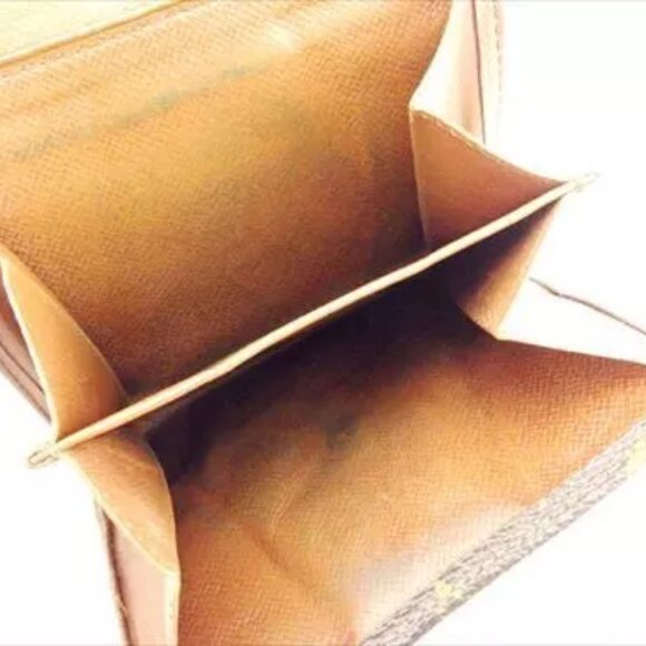 Louis Vuitton Wallet Purse Monogram Canvas Brown Woman Authentic Used T8329 - Picture 7 of 7